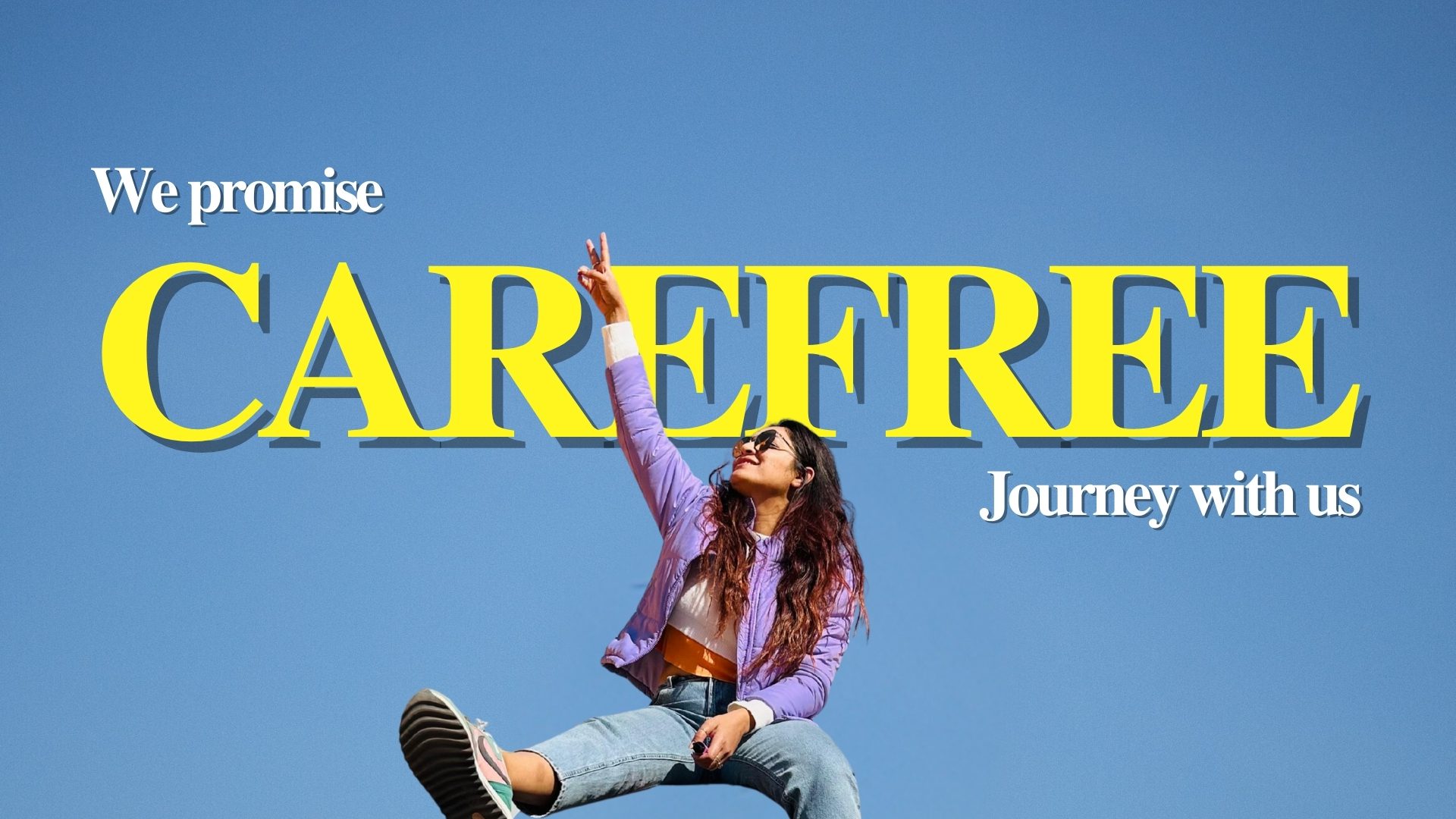 Carefree woman traveler enjoying blue sky – Jugni solo women trips