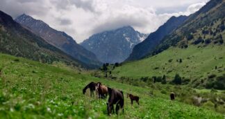 Chon-Kemin valley river, Kyrgyzstan – upcoming Jugni women-only trip January 2026